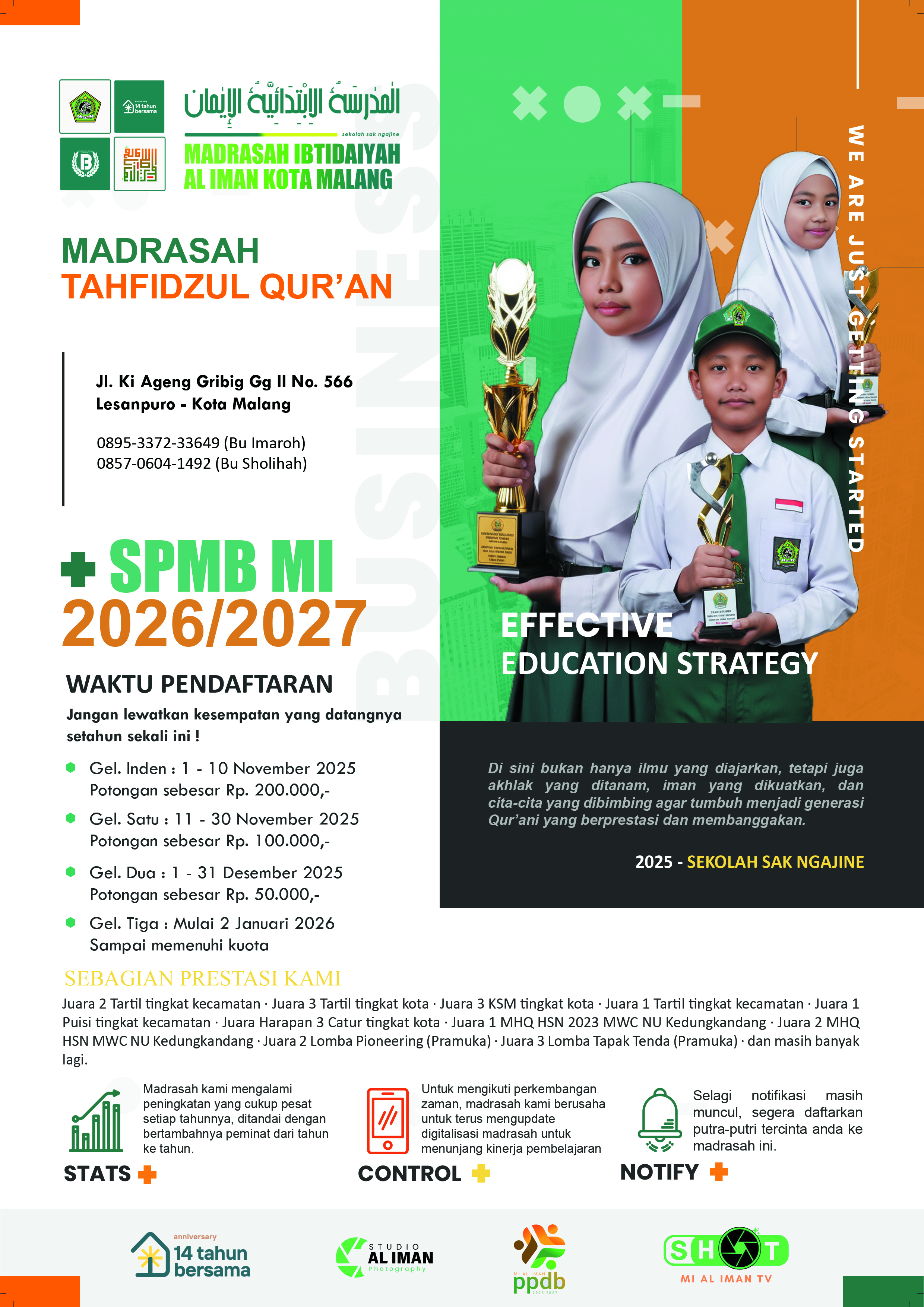 PPDB MI AL IMAN 2026/2027